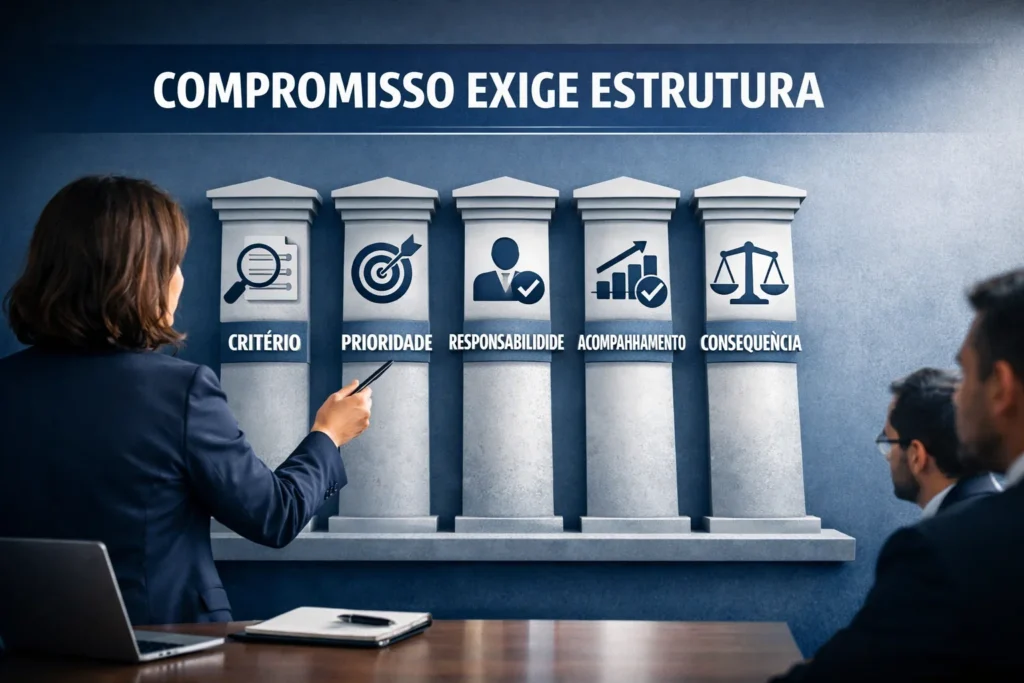 compromisso exige estrutura web 1