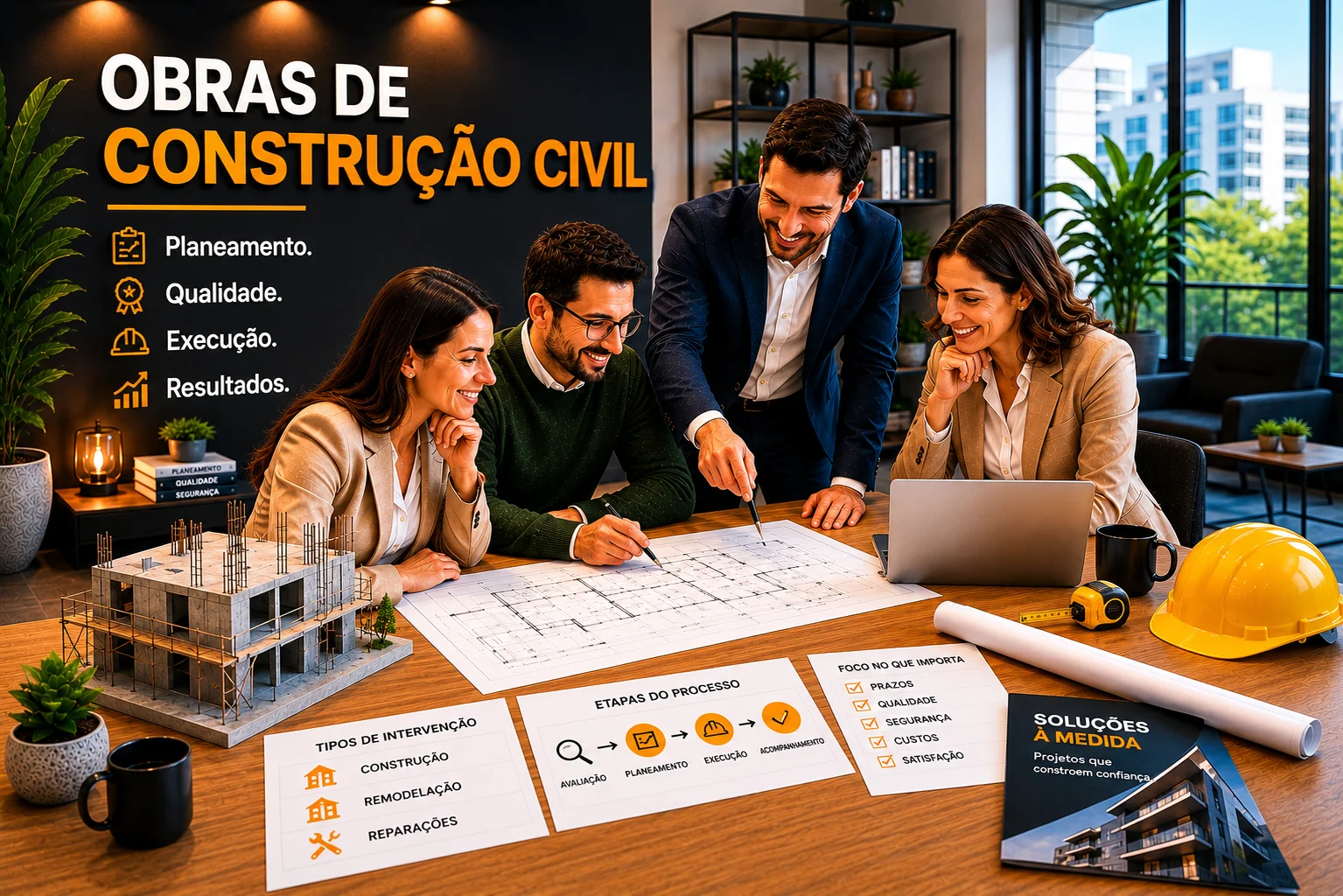 Serviços obras construção civil web