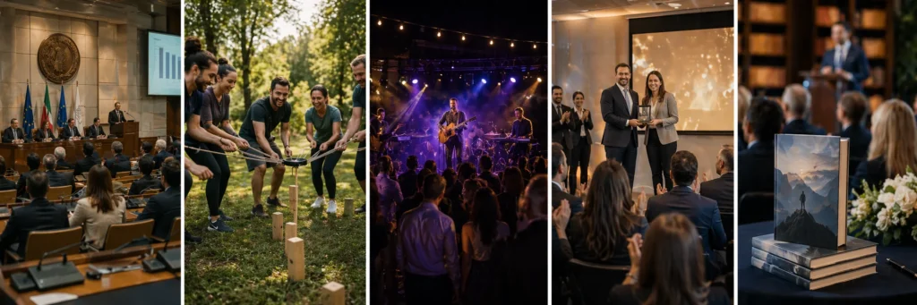organização de eventos e atividades prime web