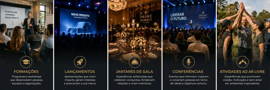 organização de eventos e atividades web