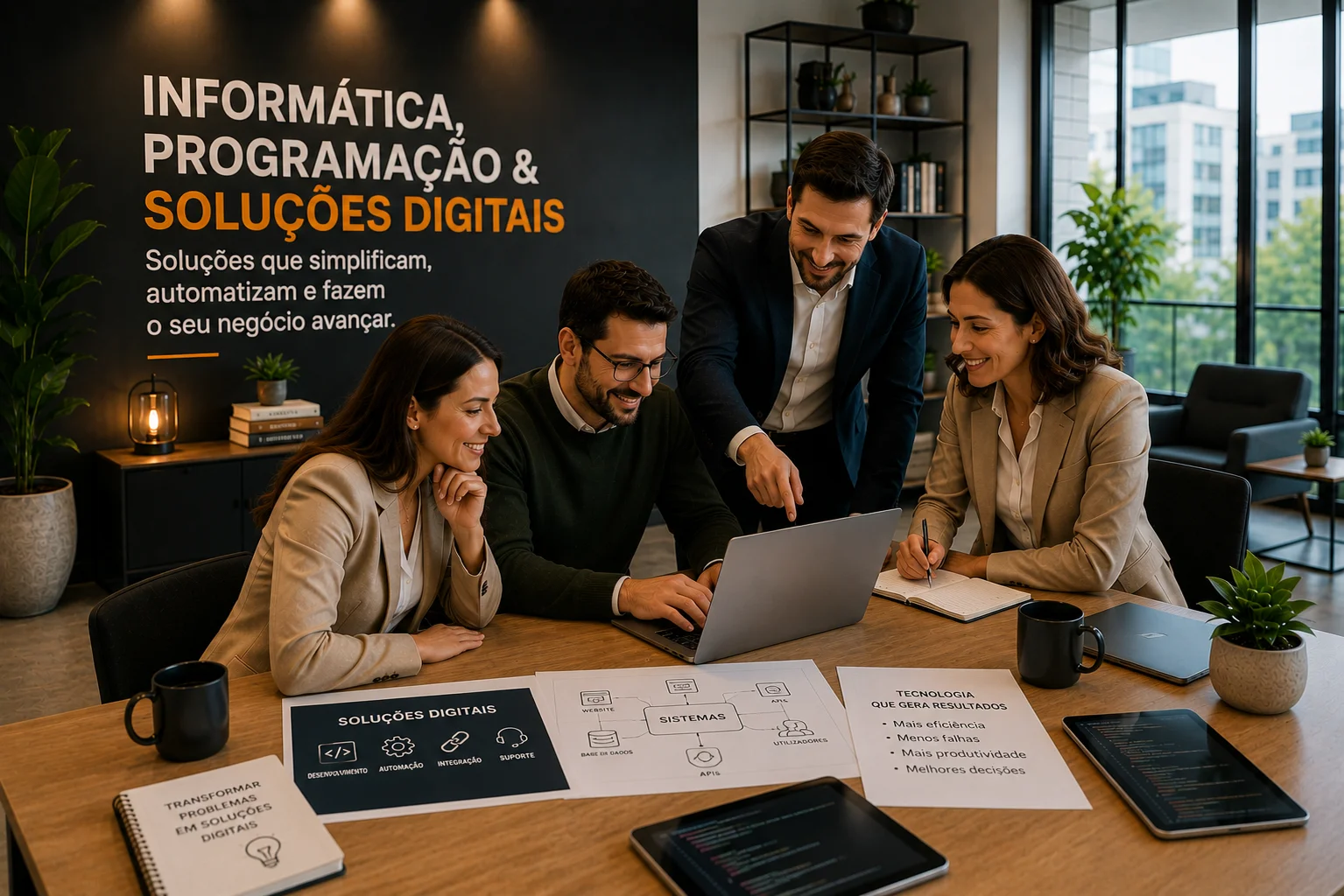 Serviços serviços de gestão estratégica informática web