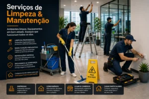 serviços de limpeza e manutenção web