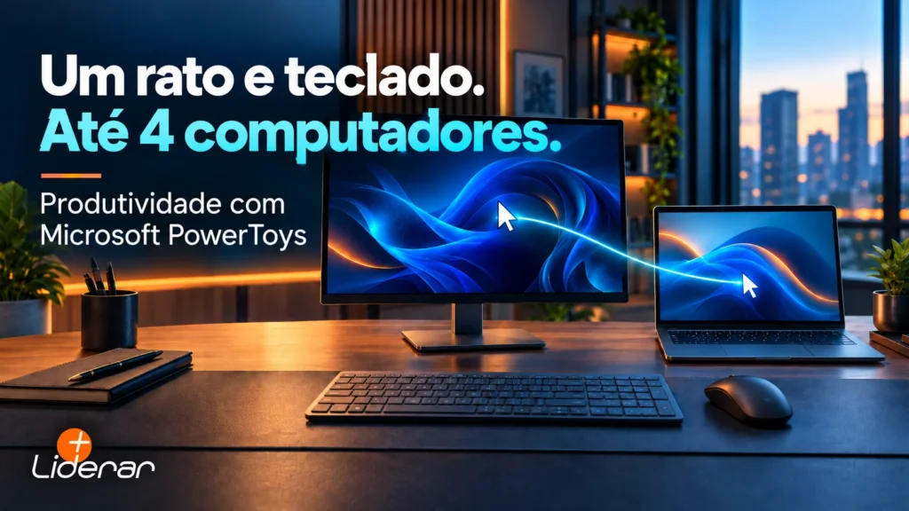 usar mesmo rato teclado varios computadores 9a web