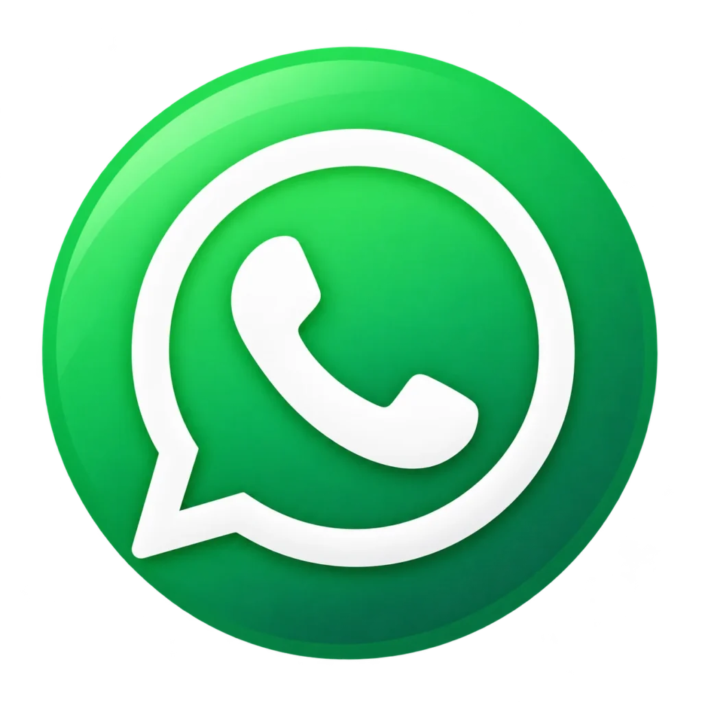 WhatsApp Verde Glossy para Contactos